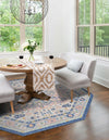 Savannah Series Collection Area Rug - Charleston (Multi) Octagon Multi  lifestyle 37