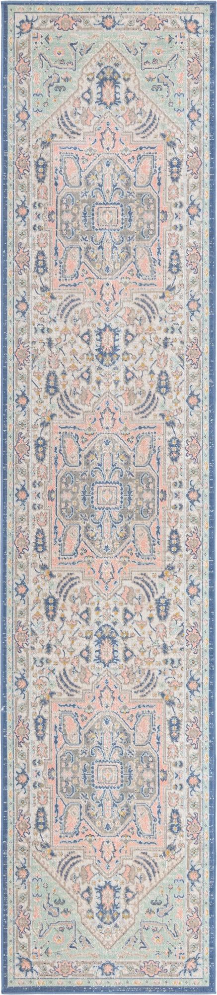 Savannah Series Collection Area Rug - Charleston (Multi) Runner Multi  lifestyle 20