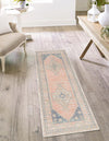 Savannah Series Collection Area Rug -  Augusta (French Blue) Runner French Blue  lifestyle 17