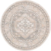 Savannah Series Collection Area Rug -  Augusta (Mink) Round Mink  lifestyle 18