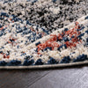 Santa Fe Trails Collection Area Rug -  Mesa Oval Blue  lifestyle 69