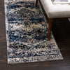 Santa Fe Trails Collection Area Rug -  Mesa Runner Blue  lifestyle 43