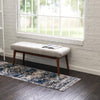 Santa Fe Trails Collection Area Rug -  Mesa Runner Blue  lifestyle 54