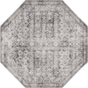 Cambridge Classics Collection Area Rug - Kendall (Gray) Octagon Gray  lifestyle 10