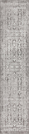 Cambridge Classics Collection Area Rug - Kendall (Gray) Runner Gray  lifestyle 12