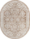 Cambridge Classics Collection Area Rug -  Pembroke (Beige) Oval Beige  lifestyle 9