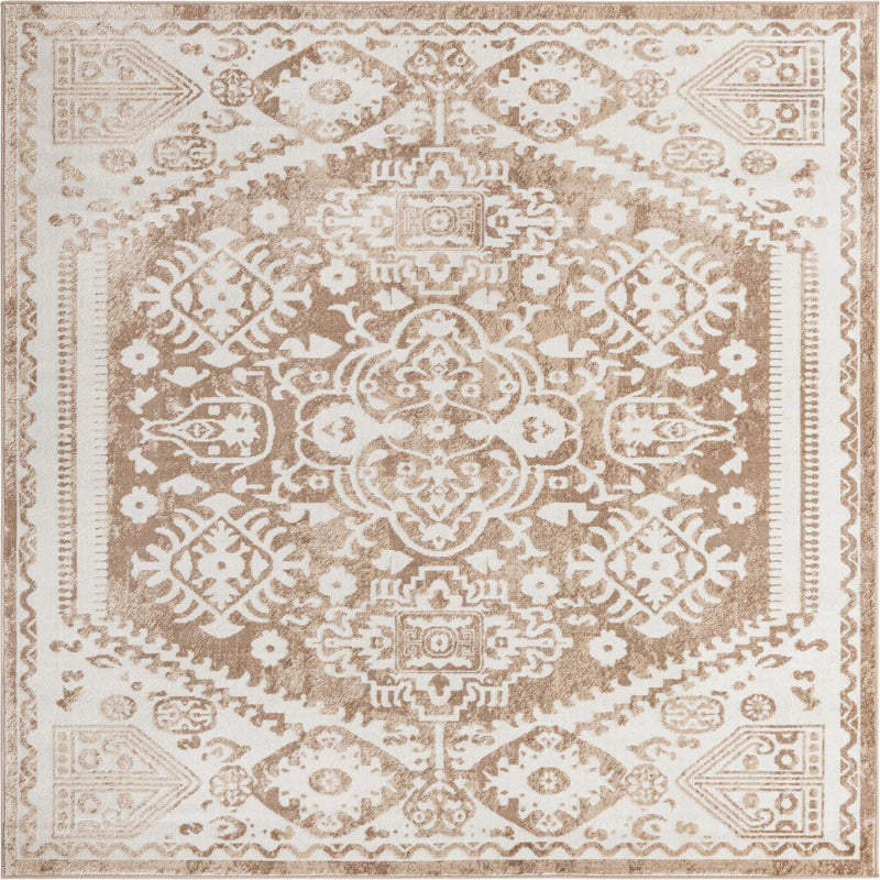 Cambridge Classics Collection Area Rug -  Pembroke (Beige) Square Beige  lifestyle 10