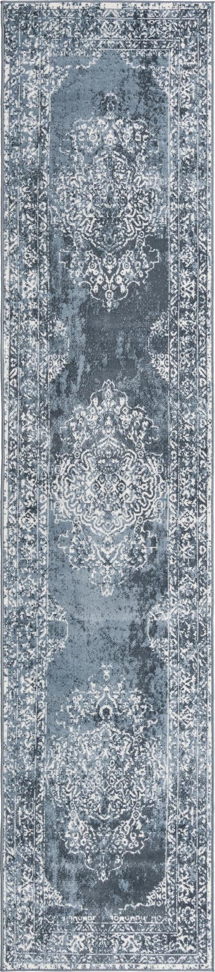 Cambridge Classics Collection Area Rug -  Fitzwilliam (Blue) Runner Blue  lifestyle 18