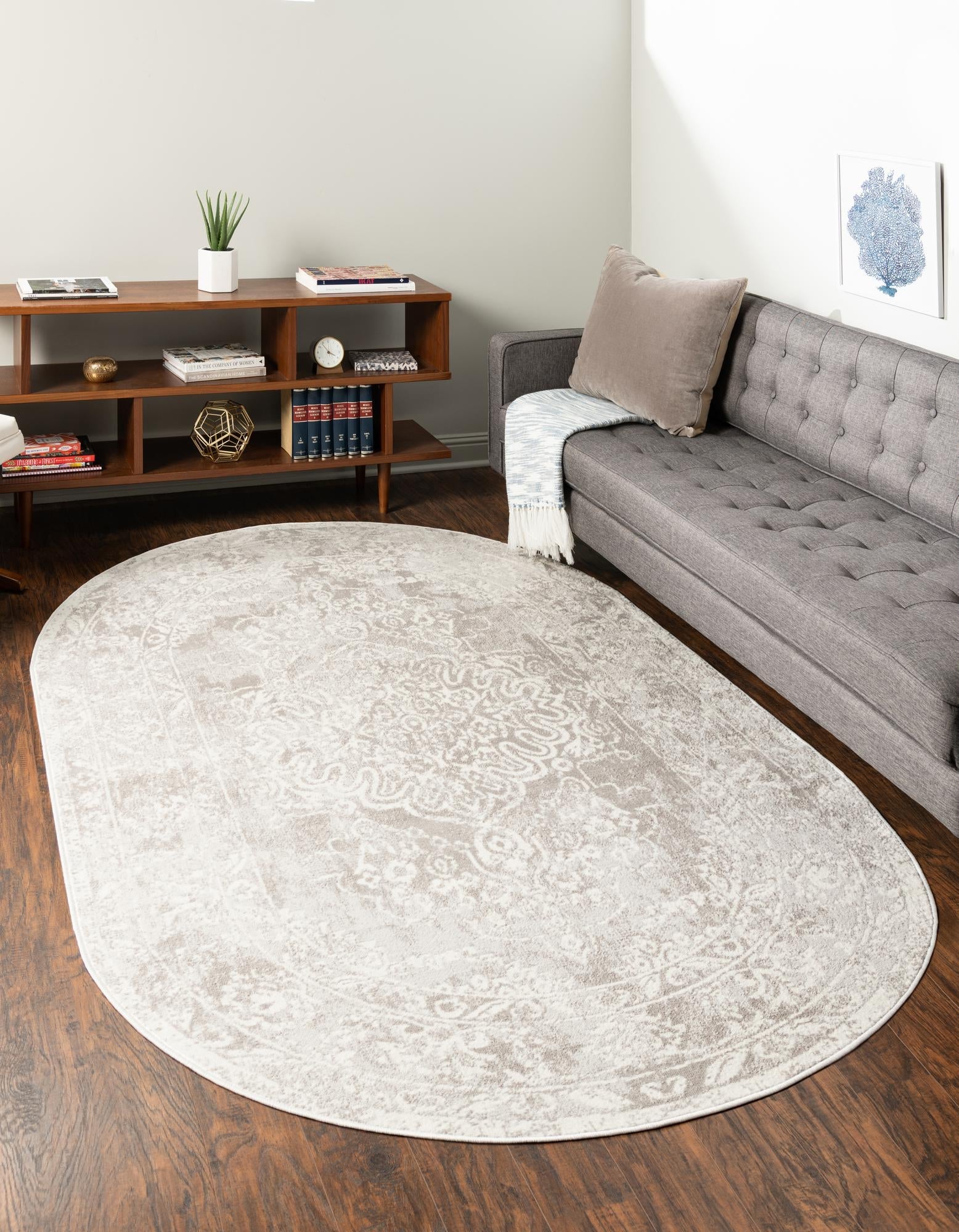 Cambridge Classics Collection Area Rug -  Fitzwilliam (Gray)