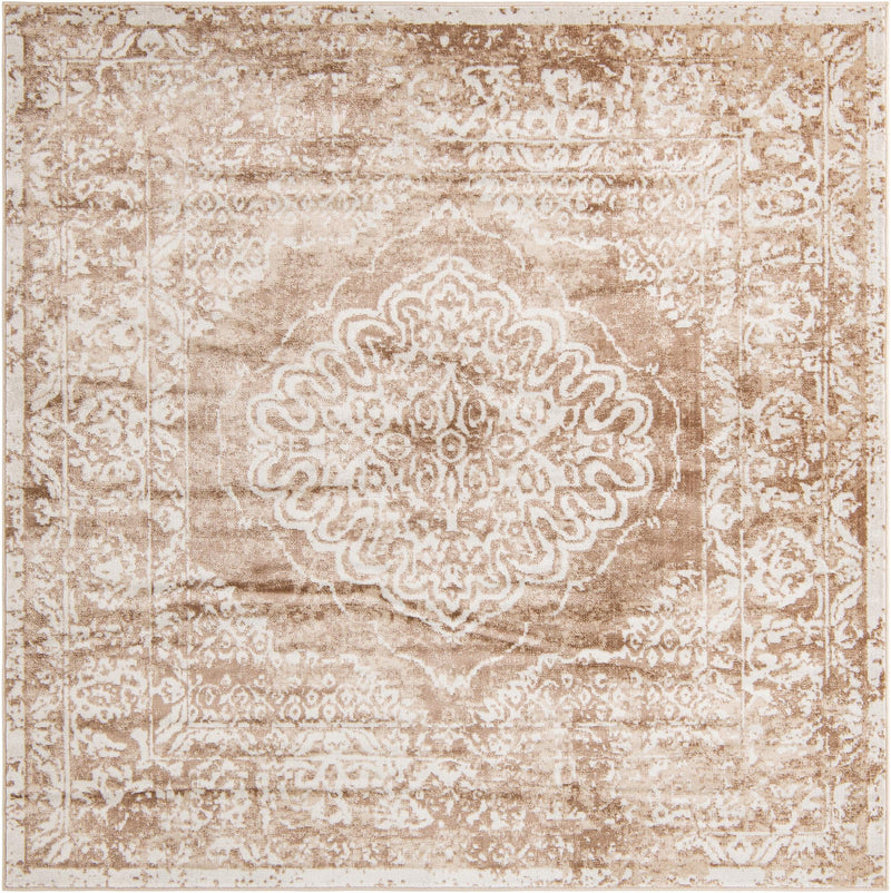 Cambridge Classics Collection Area Rug -  Fitzwilliam (Beige) Square Beige  lifestyle 10