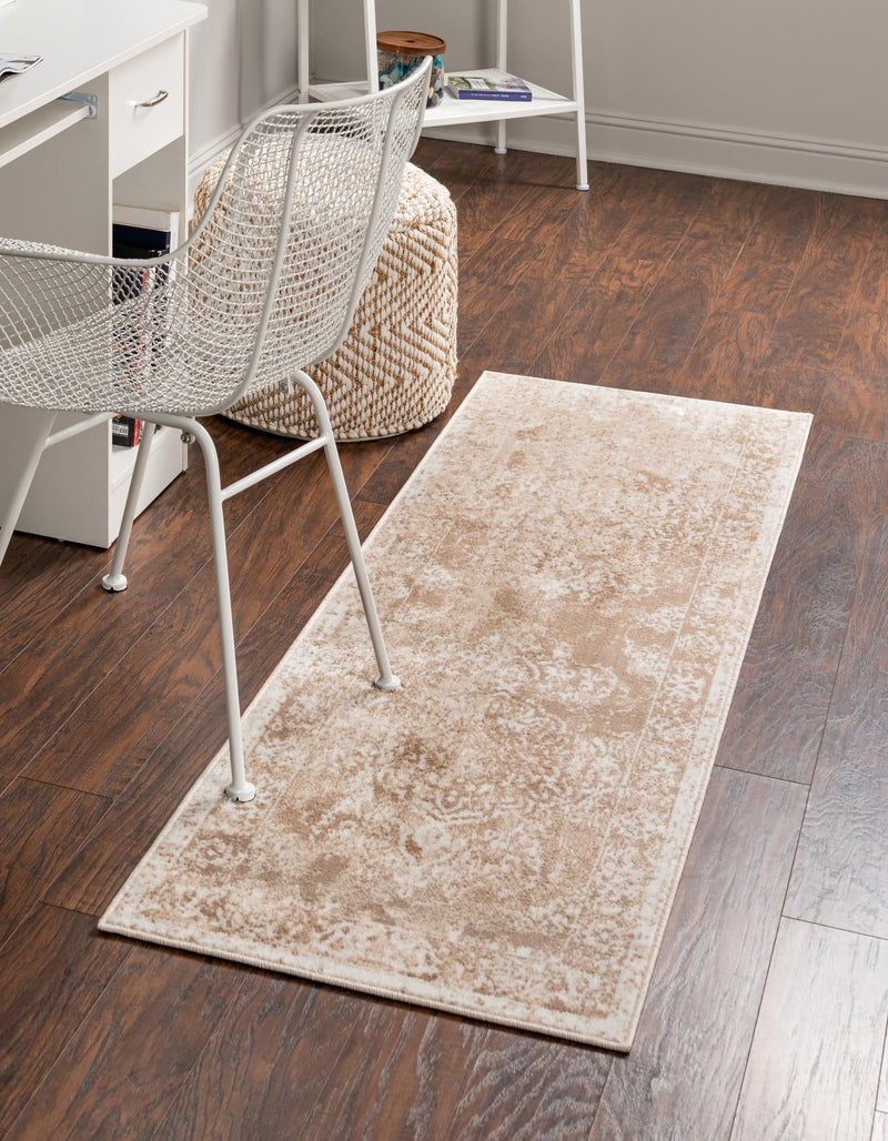 Cambridge Classics Collection Area Rug -  Fitzwilliam (Beige) Runner Beige  lifestyle 18