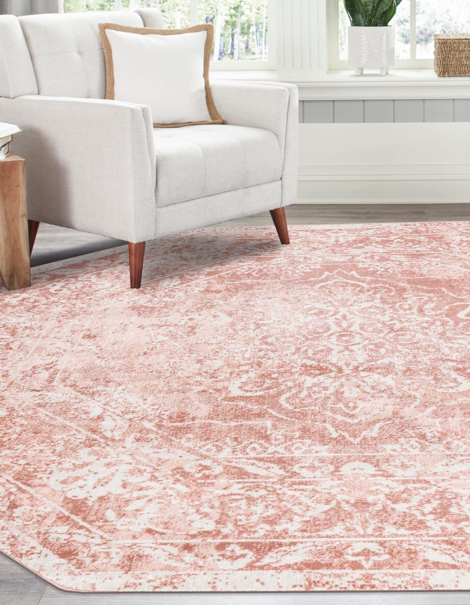 Cambridge Classics Collection Area Rug -  Fitzwilliam (Pink)