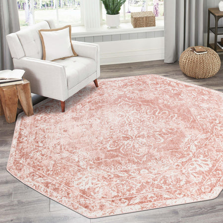 Cambridge Classics Collection Area Rug -  Fitzwilliam (Pink)