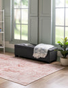 Cambridge Classics Collection Area Rug -  Fitzwilliam (Pink) Rectangle Pink  lifestyle 3