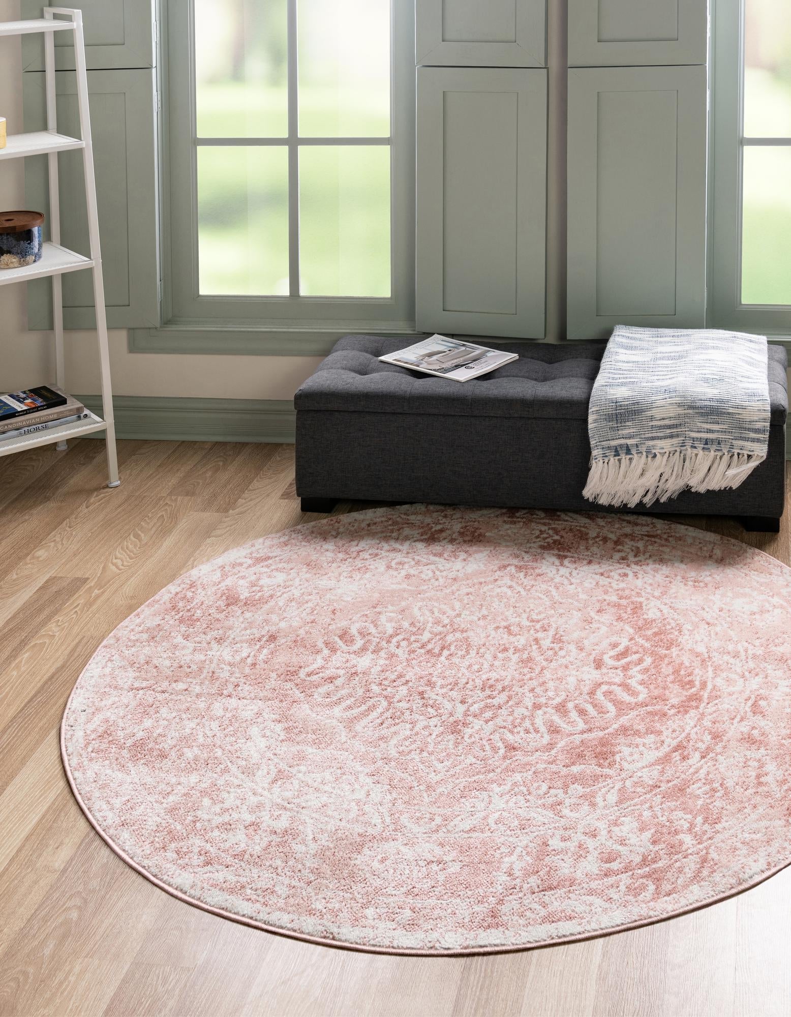 Cambridge Classics Collection Area Rug -  Fitzwilliam (Pink)