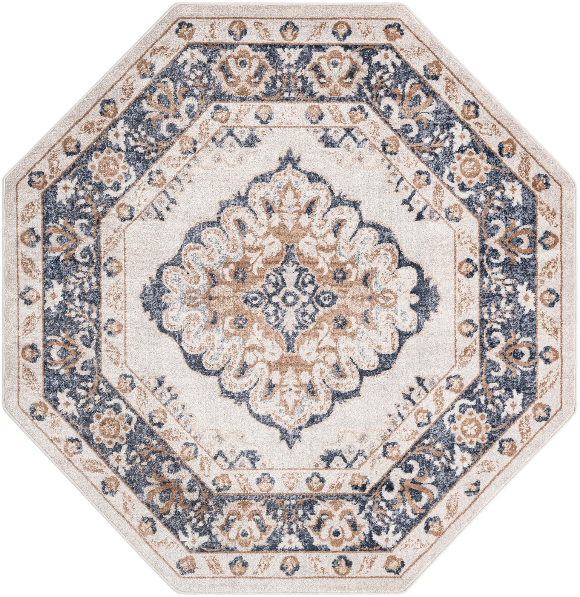 Cambridge Classics Collection Area Rug -  Fitzwilliam (Cream)