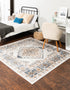 Cambridge Classics Collection Area Rug -  Fitzwilliam (Cream)