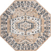 Cambridge Classics Collection Area Rug -  Magdalene (Beige) Octagon Beige  lifestyle 11