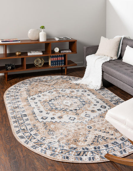 Cambridge Classics Collection Area Rug -  Magdalene (Beige)