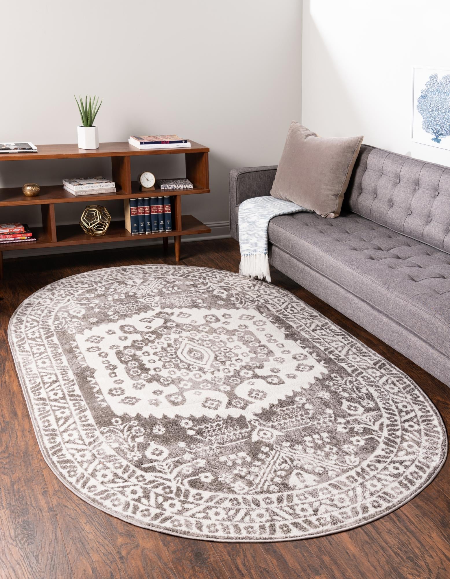 Cambridge Classics Collection Area Rug -  Magdalene (Gray)