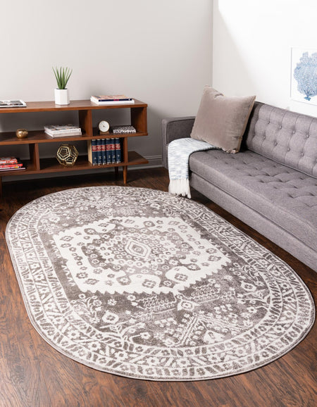 Cambridge Classics Collection Area Rug -  Magdalene (Gray)