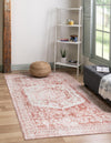 Cambridge Classics Collection Area Rug -  Magdalene (Pink) Rectangle Pink  lifestyle 2