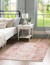 Cambridge Classics Collection Area Rug -  Magdalene (Pink) Square Pink  lifestyle 15