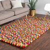 Wool Sphere Alley Collection Area Rug - Sphereville (Multi) Rectangle Multi  lifestyle 15