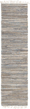 Coastal Boho Jute Collection Area Rug - Capri Runner Blue  lifestyle 42