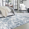 Luminara Sands Collection Area Rug - Serenity (Vintage Blue) Rectangle Vintage Blue  lifestyle 10