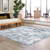 Luminara Sands Collection Area Rug - Serenity (Vintage Blue) Square Vintage Blue  lifestyle 42