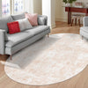 Luminara Sands Collection Area Rug - Serenity (Sand) Oval Sand  lifestyle 76