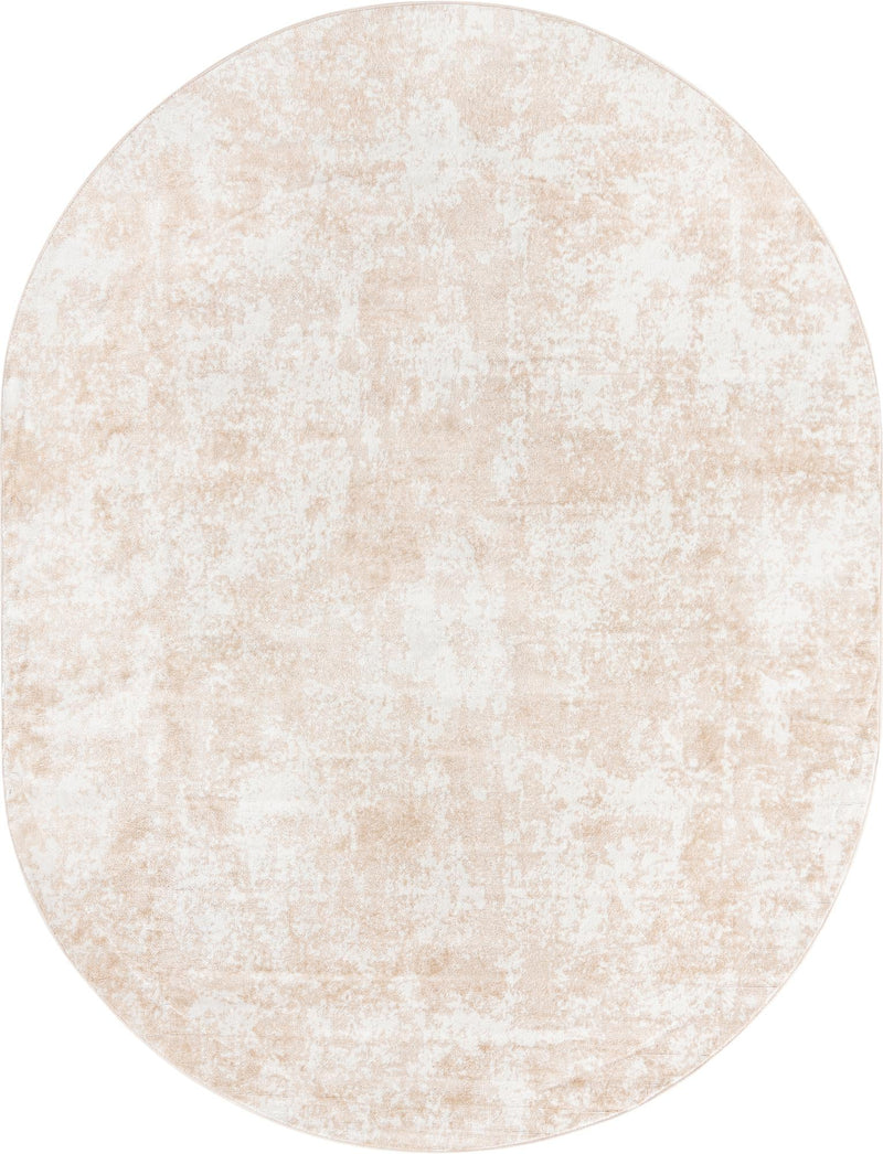 Luminara Sands Collection Area Rug - Serenity (Sand) Oval Sand  lifestyle 4