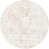 Luminara Sands Collection Area Rug - Serenity (Sand) Round Sand  lifestyle 5