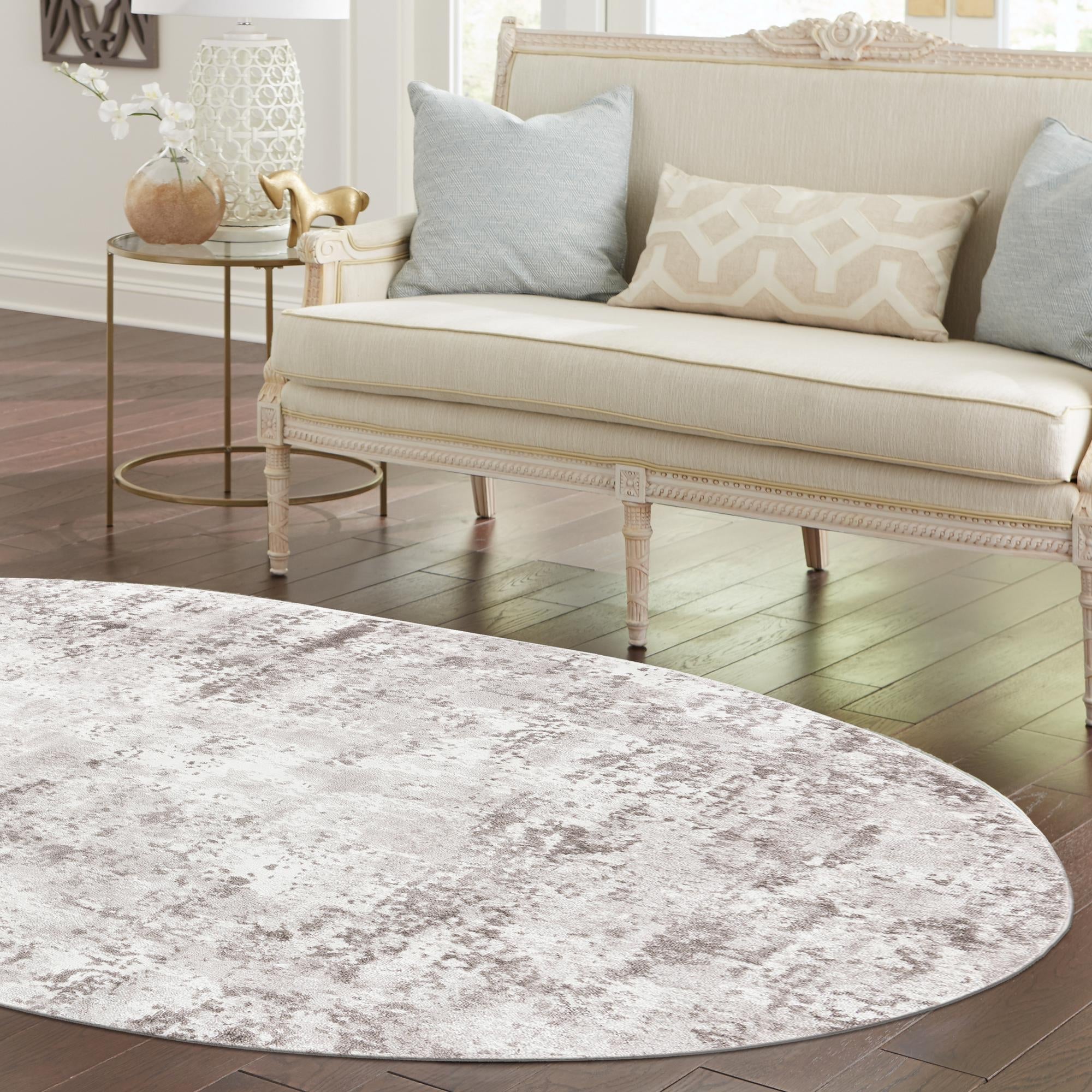 Luminara Sands Collection Area Rug - Serenity (Stone Gray)