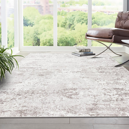 Luminara Sands Collection Area Rug - Serenity (Stone Gray)