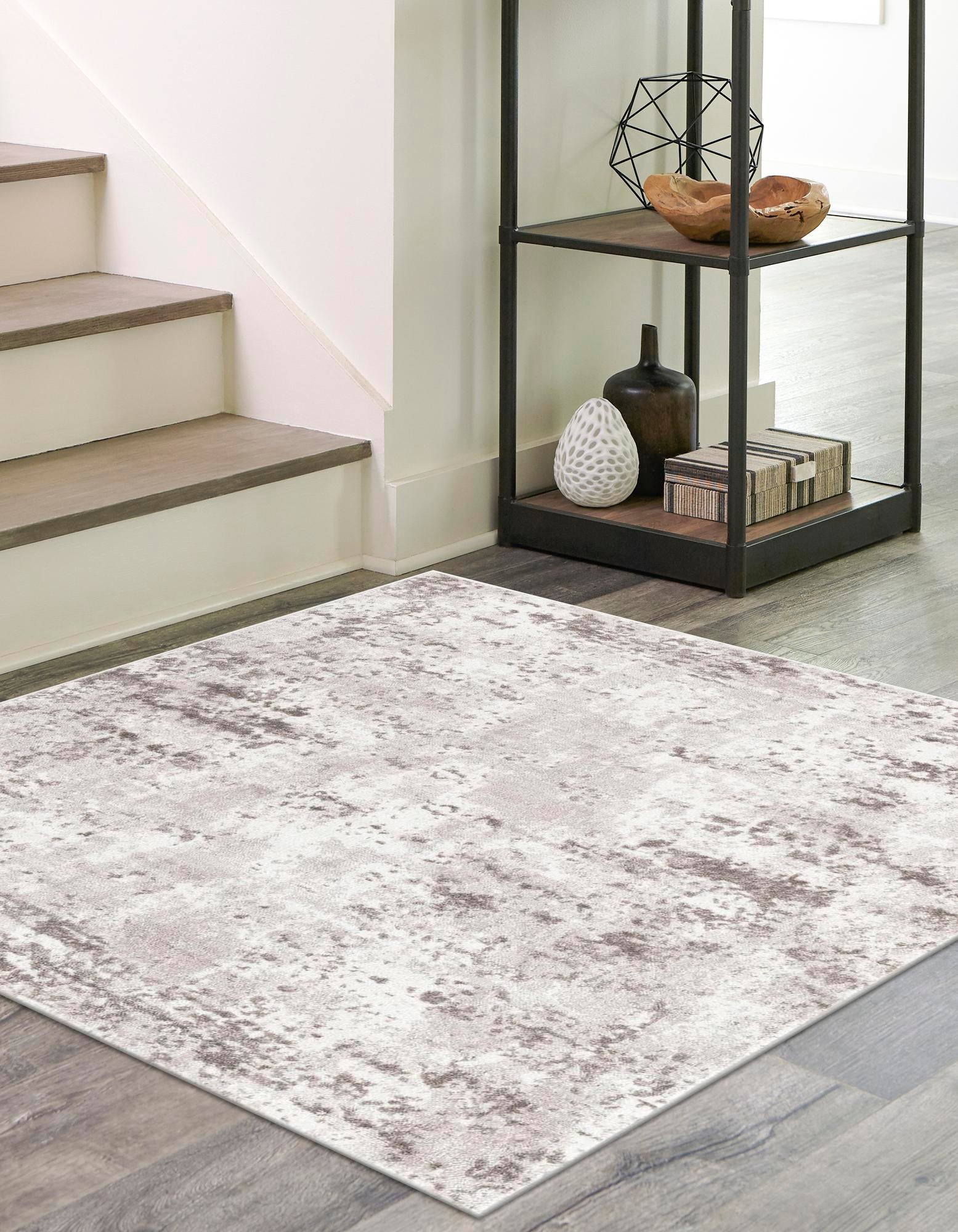 Luminara Sands Collection Area Rug - Serenity (Stone Gray)