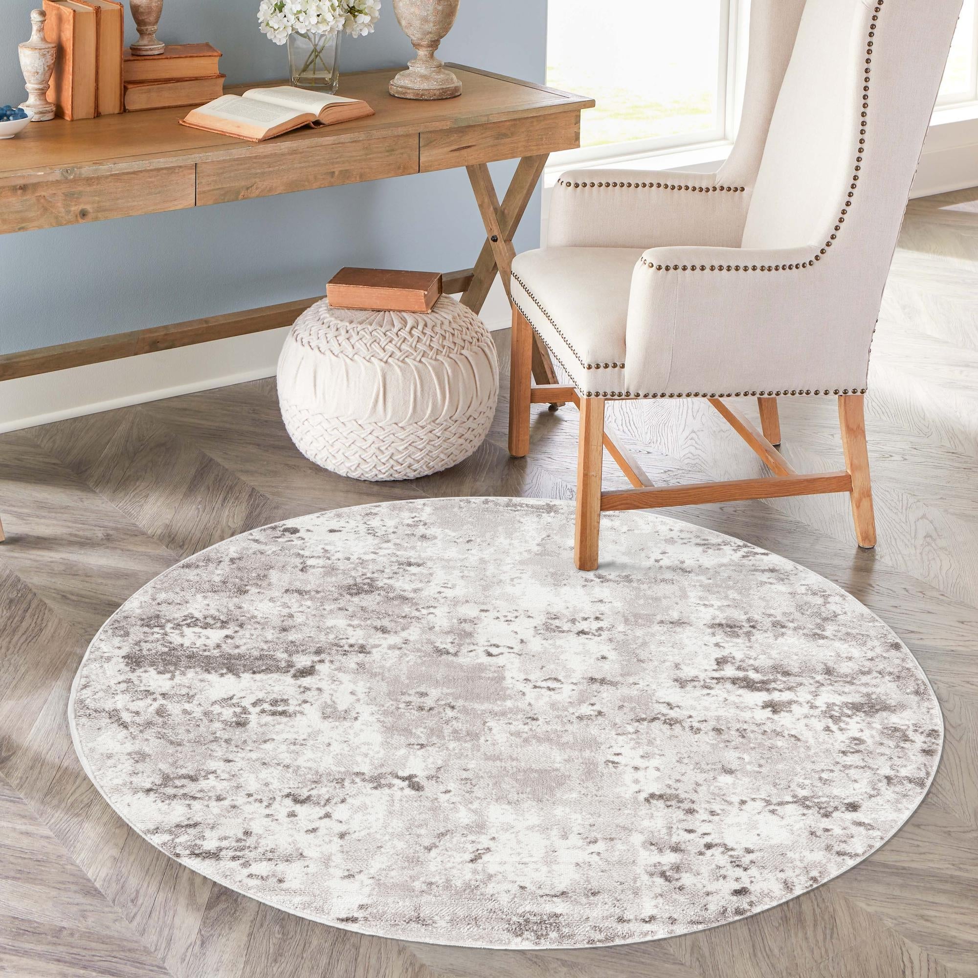 Luminara Sands Collection Area Rug - Serenity (Stone Gray)