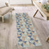 Lagoon Oasis Collection Area Rug - Coral