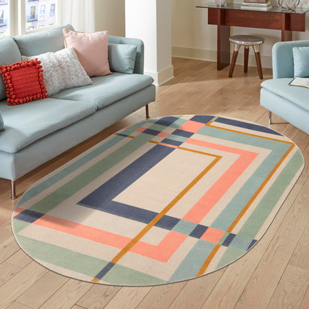 Lagoon Oasis Collection Area Rug -  Reef