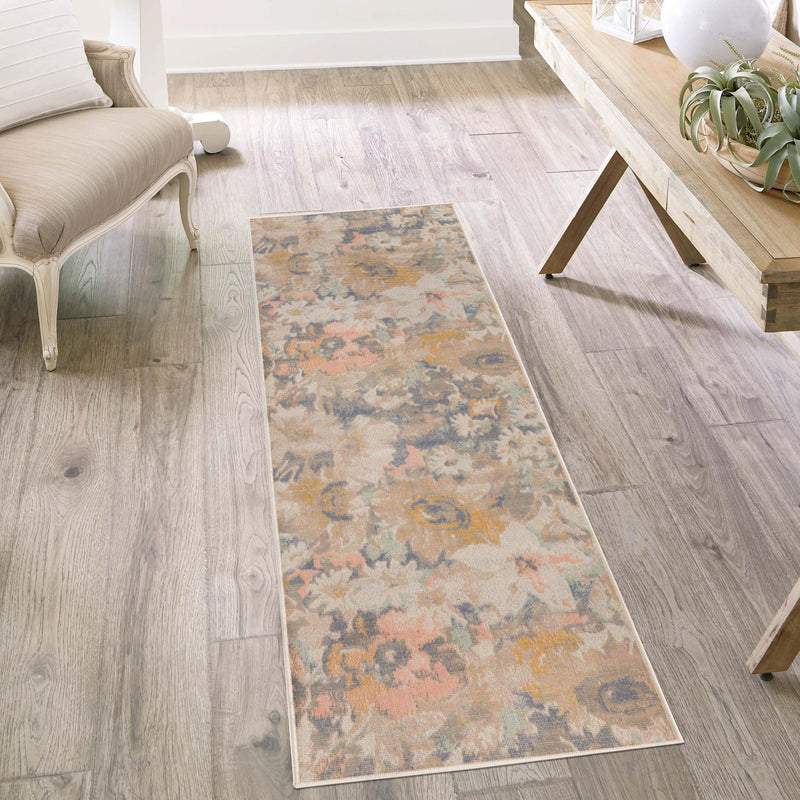 Lagoon Oasis Collection Area Rug -  Atoll Runner Multi  lifestyle 92