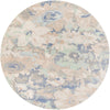 Lagoon Oasis Collection Area Rug -  Atoll Round Blue  lifestyle 25