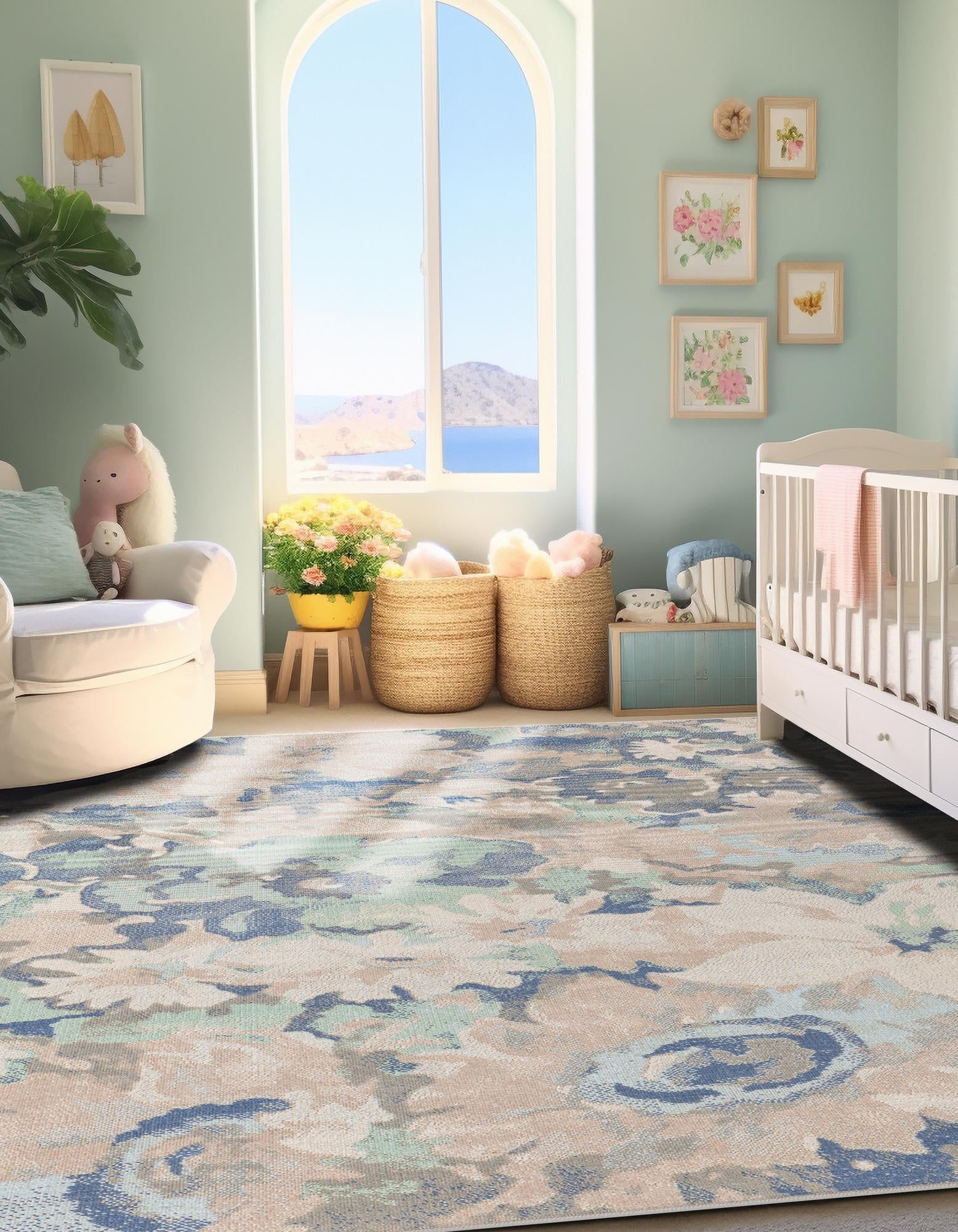 Lagoon Oasis Collection Area Rug -  Atoll