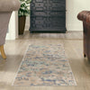 Lagoon Oasis Collection Area Rug -  Atoll Runner Blue  lifestyle 93