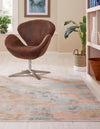 Lagoon Oasis Collection Area Rug -  Seagrass Rectangle Multi  lifestyle 6