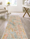 Lagoon Oasis Collection Area Rug -  Seagrass Runner Multi  lifestyle 45