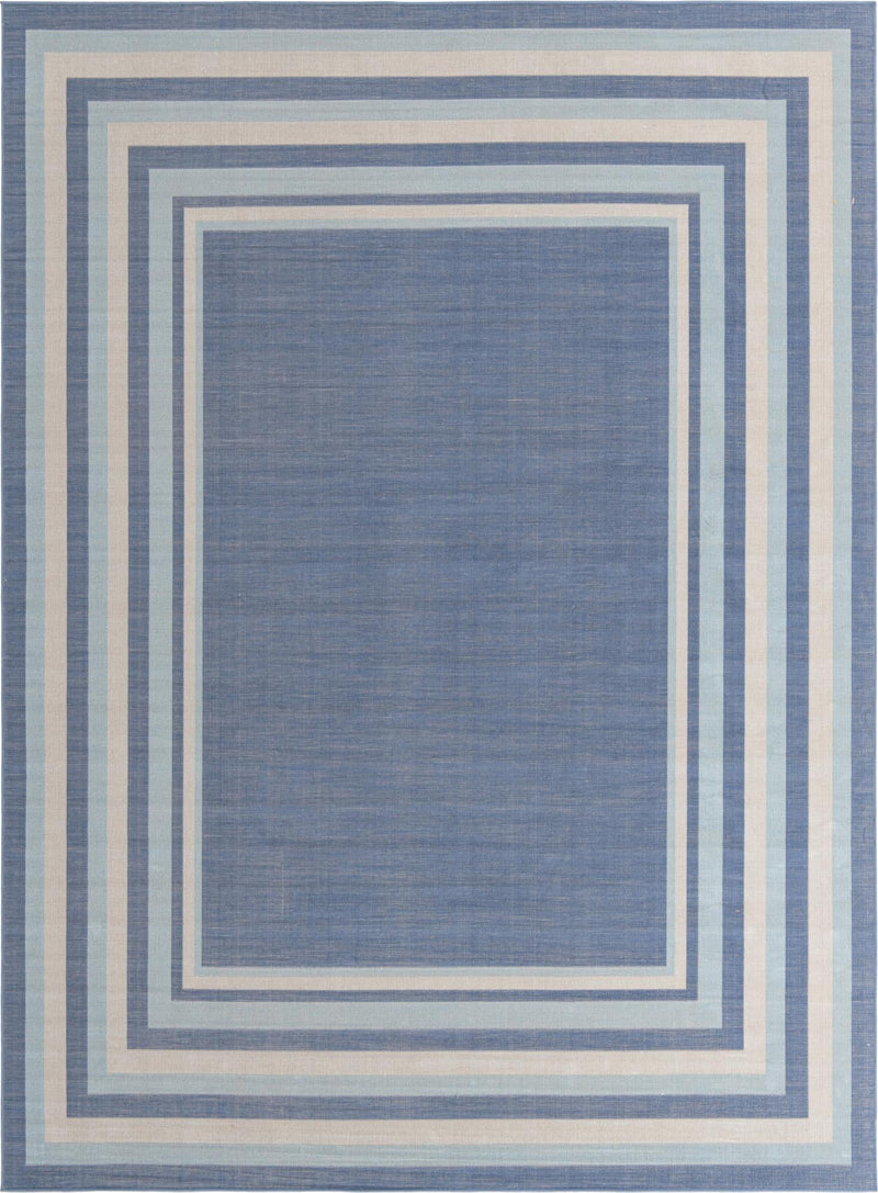 Lagoon Oasis Collection Area Rug -  Harbor Rectangle Blue  lifestyle 3