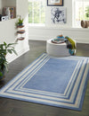 Lagoon Oasis Collection Area Rug -  Harbor Rectangle Blue  lifestyle 3