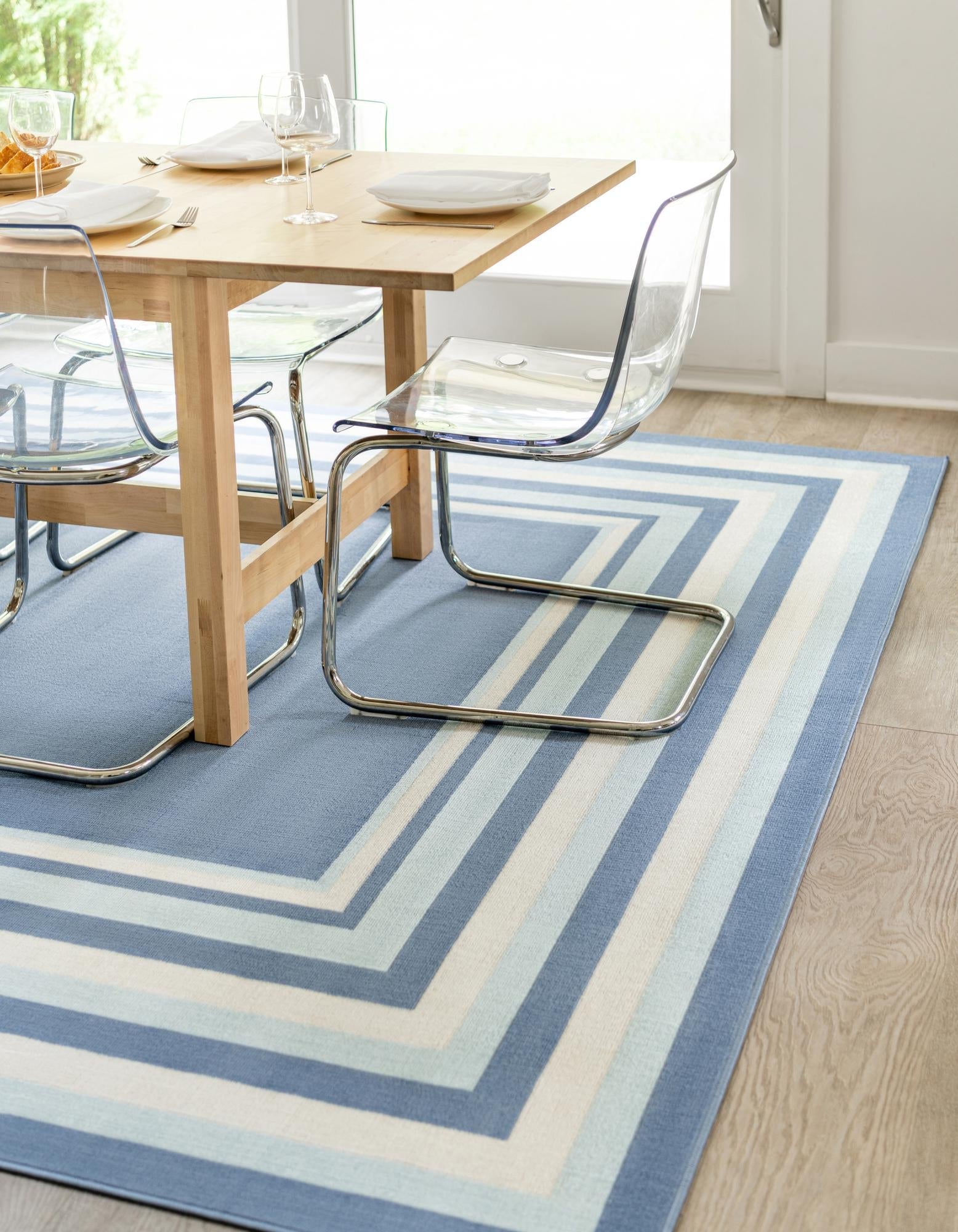 Lagoon Oasis Collection Area Rug -  Harbor