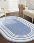 Lagoon Oasis Collection Area Rug -  Harbor